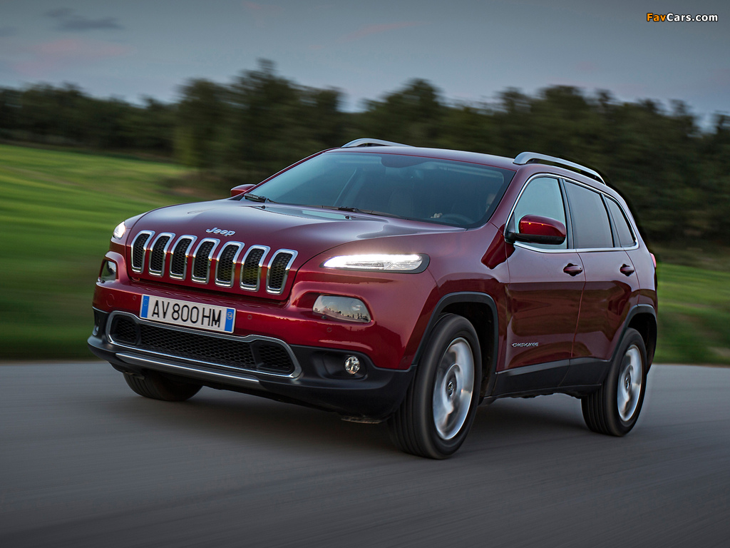 Jeep Cherokee Limited EU-spec (KL) 2014 pictures (1024 x 768)