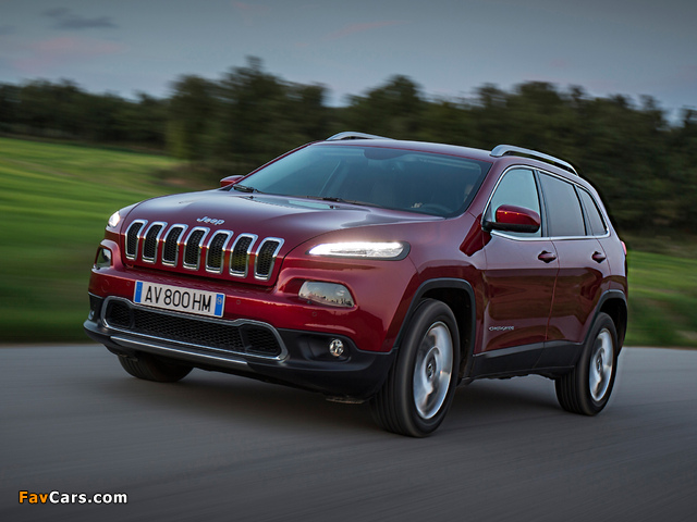 Jeep Cherokee Limited EU-spec (KL) 2014 pictures (640 x 480)
