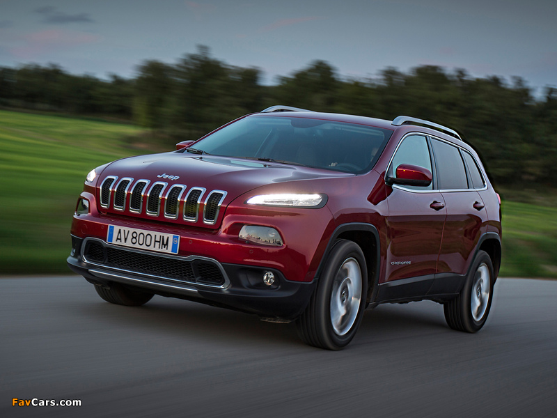 Jeep Cherokee Limited EU-spec (KL) 2014 pictures (800 x 600)