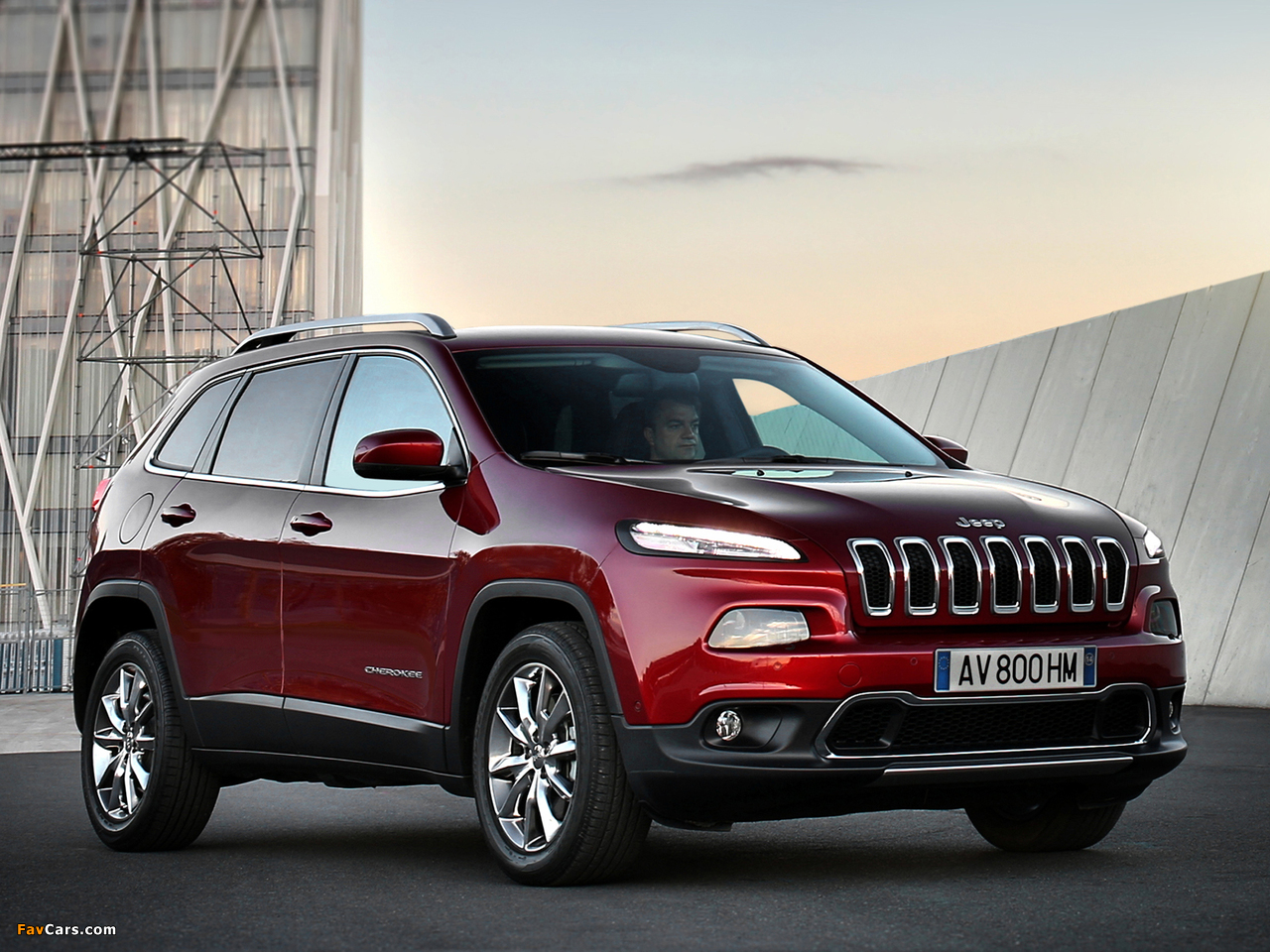 Jeep Cherokee Limited EU-spec (KL) 2014 wallpapers (1280 x 960)