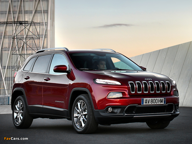 Jeep Cherokee Limited EU-spec (KL) 2014 wallpapers (800 x 600)