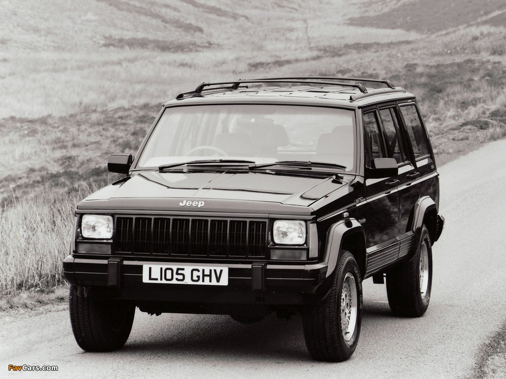 Photos of Jeep Cherokee Limited UK-spec (XJ) 1993–96 (1024 x 768)