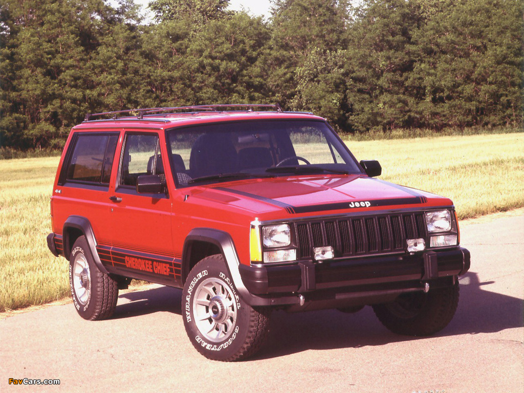 Jeep Cherokee Chief (XJ) 1984–88 wallpapers (1024 x 768)