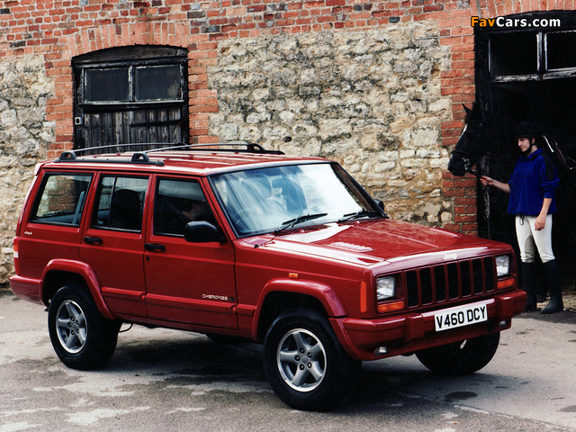 Jeep Cherokee Orvis UK-spec (XJ) 1997–2001 wallpapers (640 x 480)