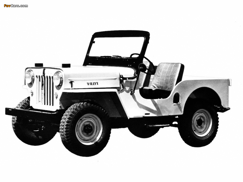 Jeep CJ-3B 1953–68 images (1024 x 768)