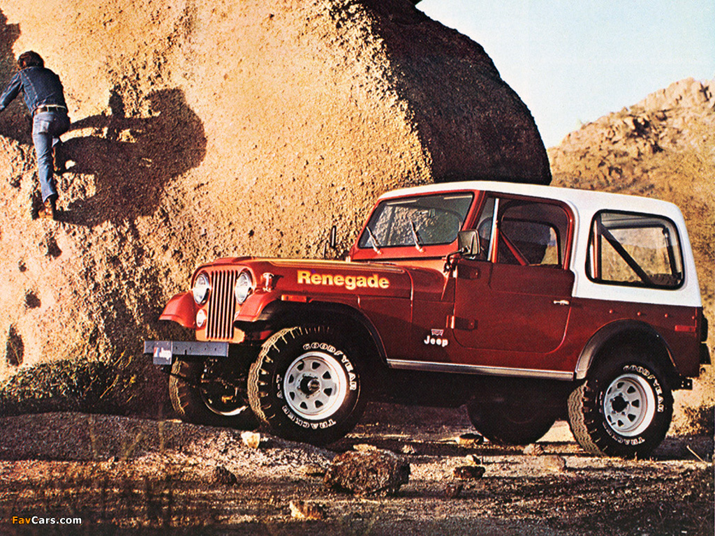 Jeep CJ-7 Renegade 1976–82 photos (1024 x 768)