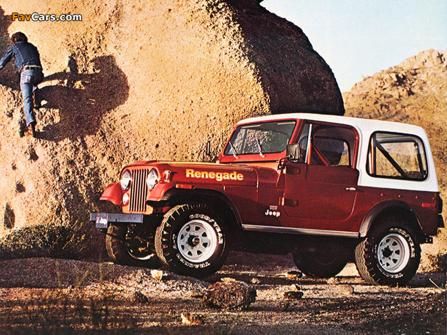 Jeep CJ-7 Renegade 1976–82 photos (640 x 480)