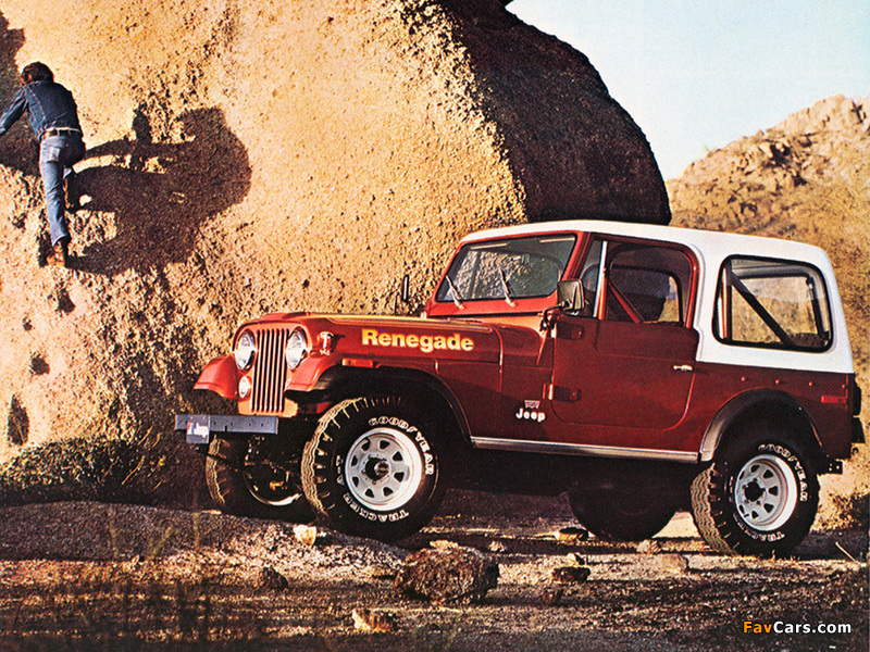 Jeep CJ-7 Renegade 1976–82 photos (800 x 600)