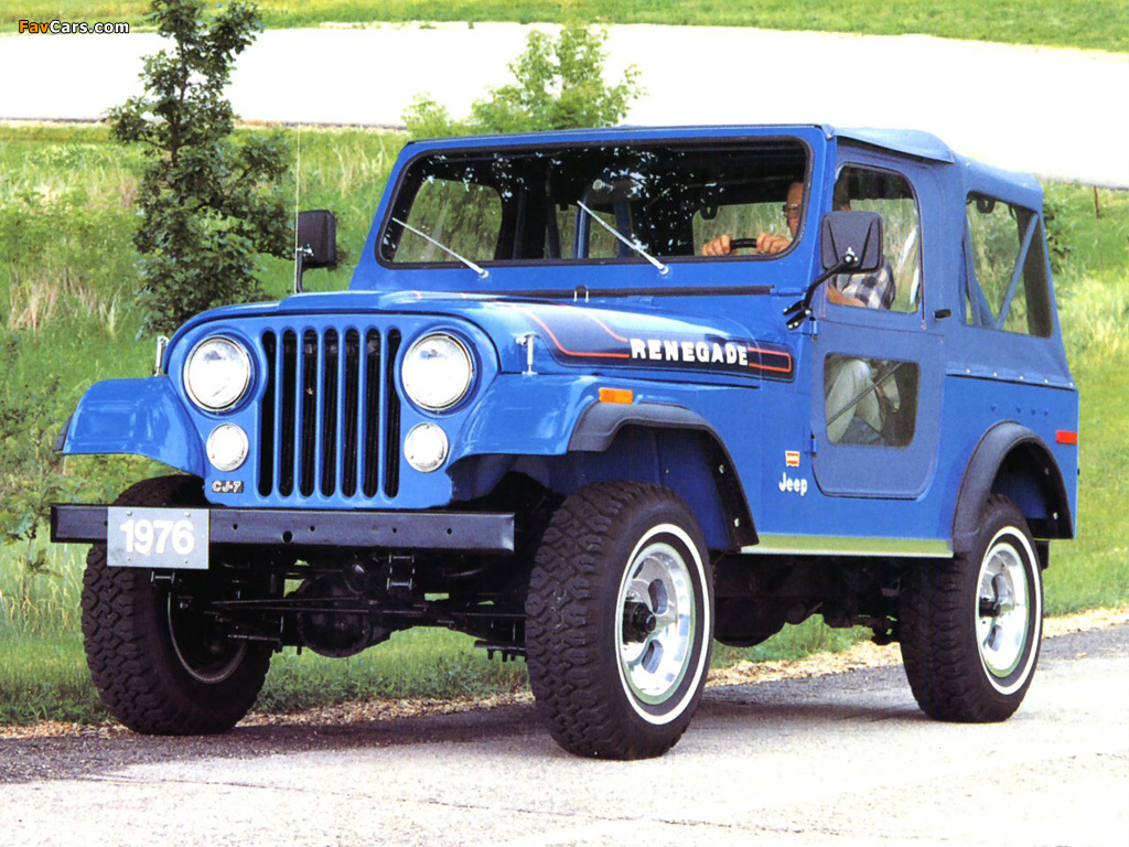 Jeep CJ-7 Renegade 1976–82 pictures (1024 x 768)