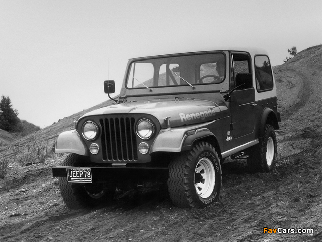 Jeep CJ-7 Renegade 1976–82 pictures (640 x 480)