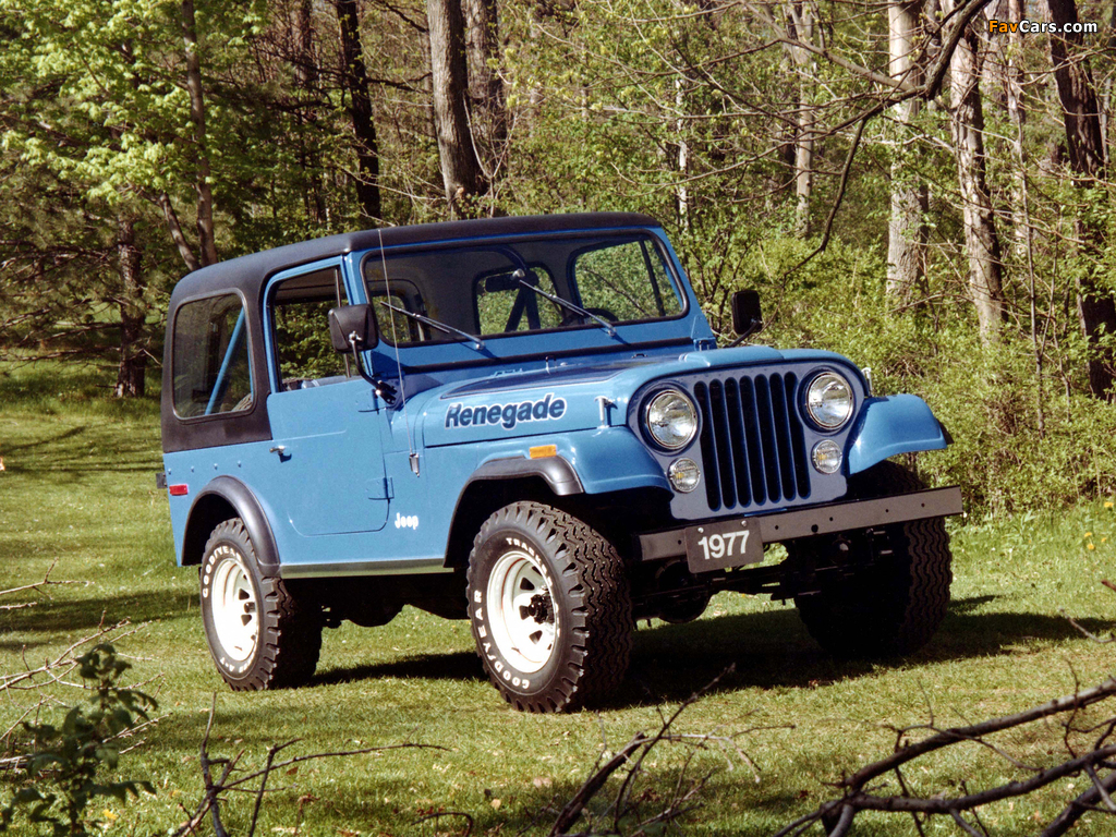 Jeep CJ-7 Renegade 1976–82 pictures (1024 x 768)