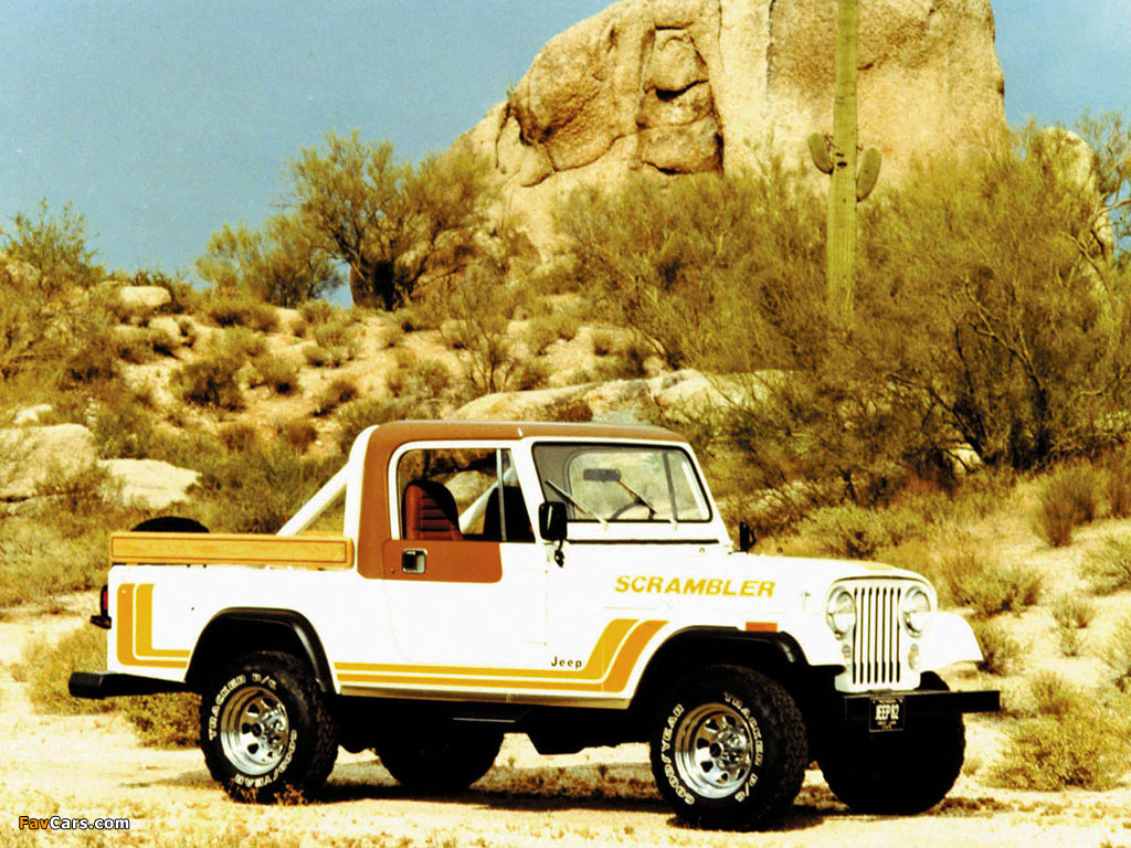 Jeep CJ-8 Scrambler 1981–86 wallpapers (1024 x 768)