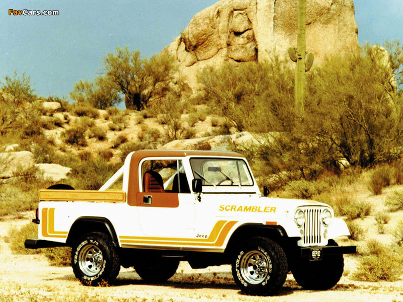 Jeep CJ-8 Scrambler 1981–86 wallpapers (800 x 600)