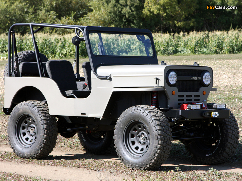 ICON Jeep CJ-3B 2010 wallpapers (800 x 600)