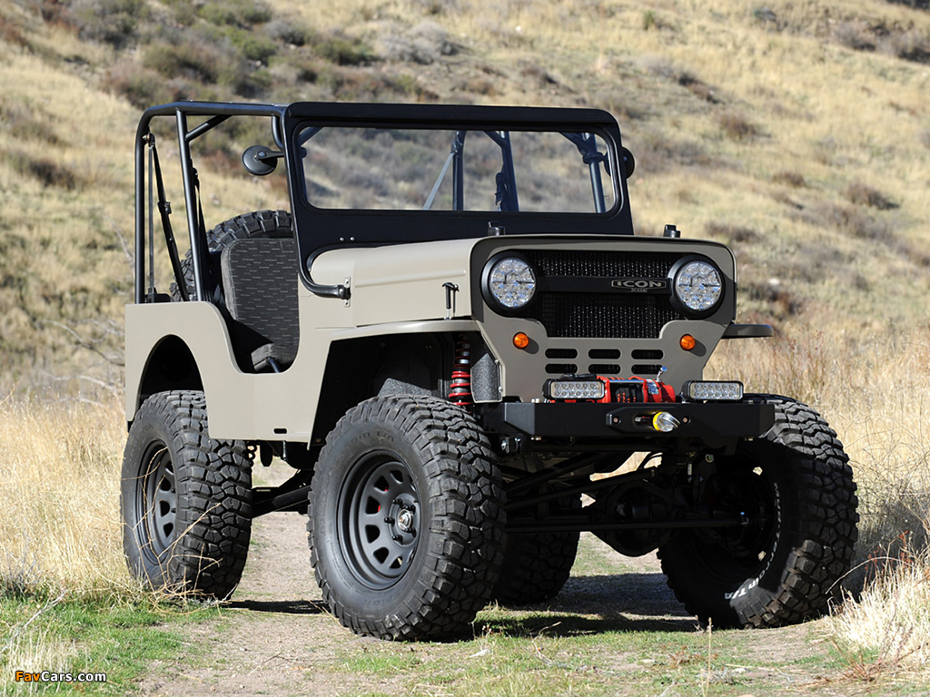 Photos of ICON Jeep CJ-3B 2010 (1024 x 768)