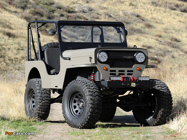 Photos of ICON Jeep CJ-3B 2010 (640 x 480)