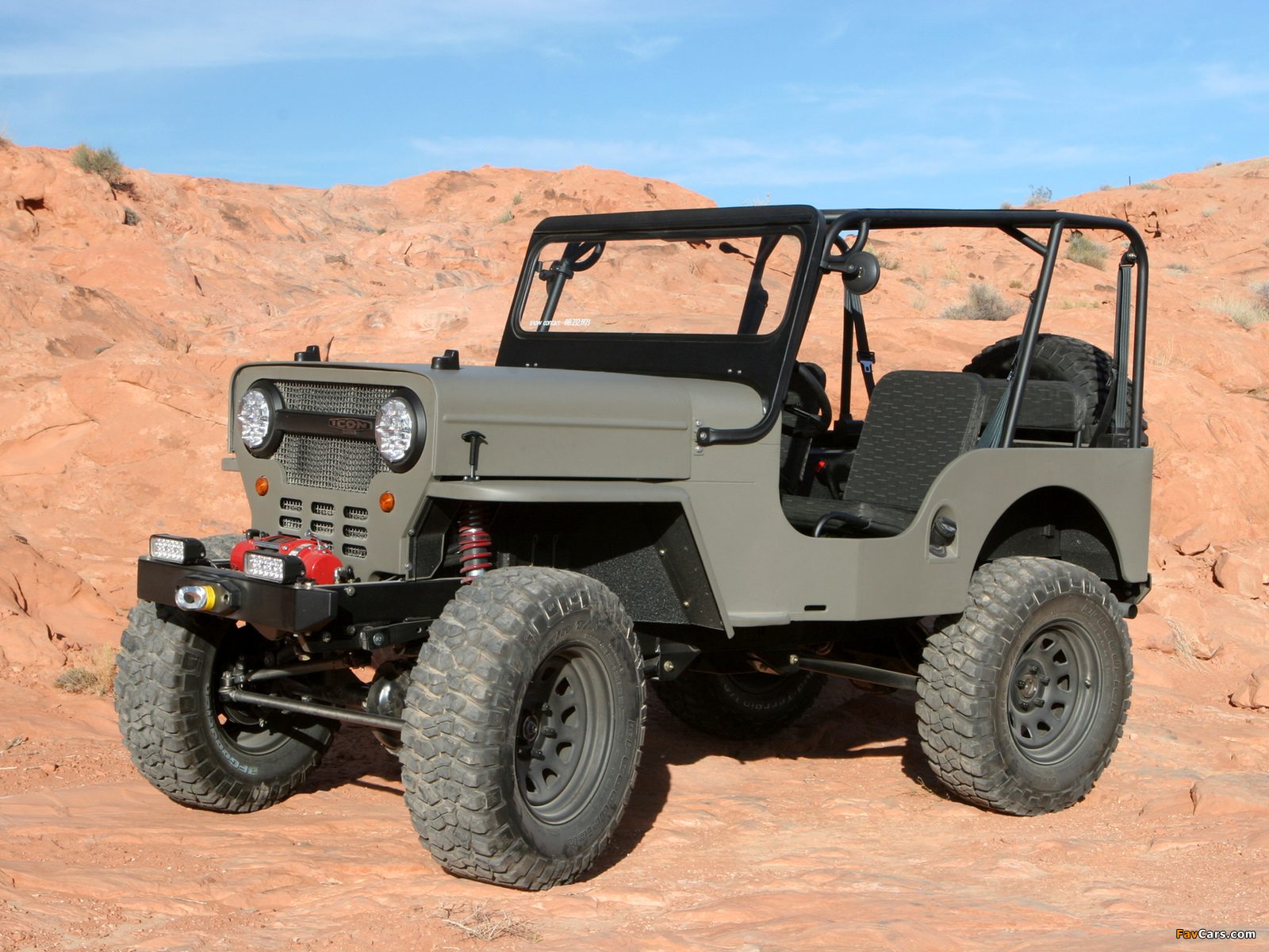 Pictures of ICON Jeep CJ-3B 2010 (1600 x 1200)