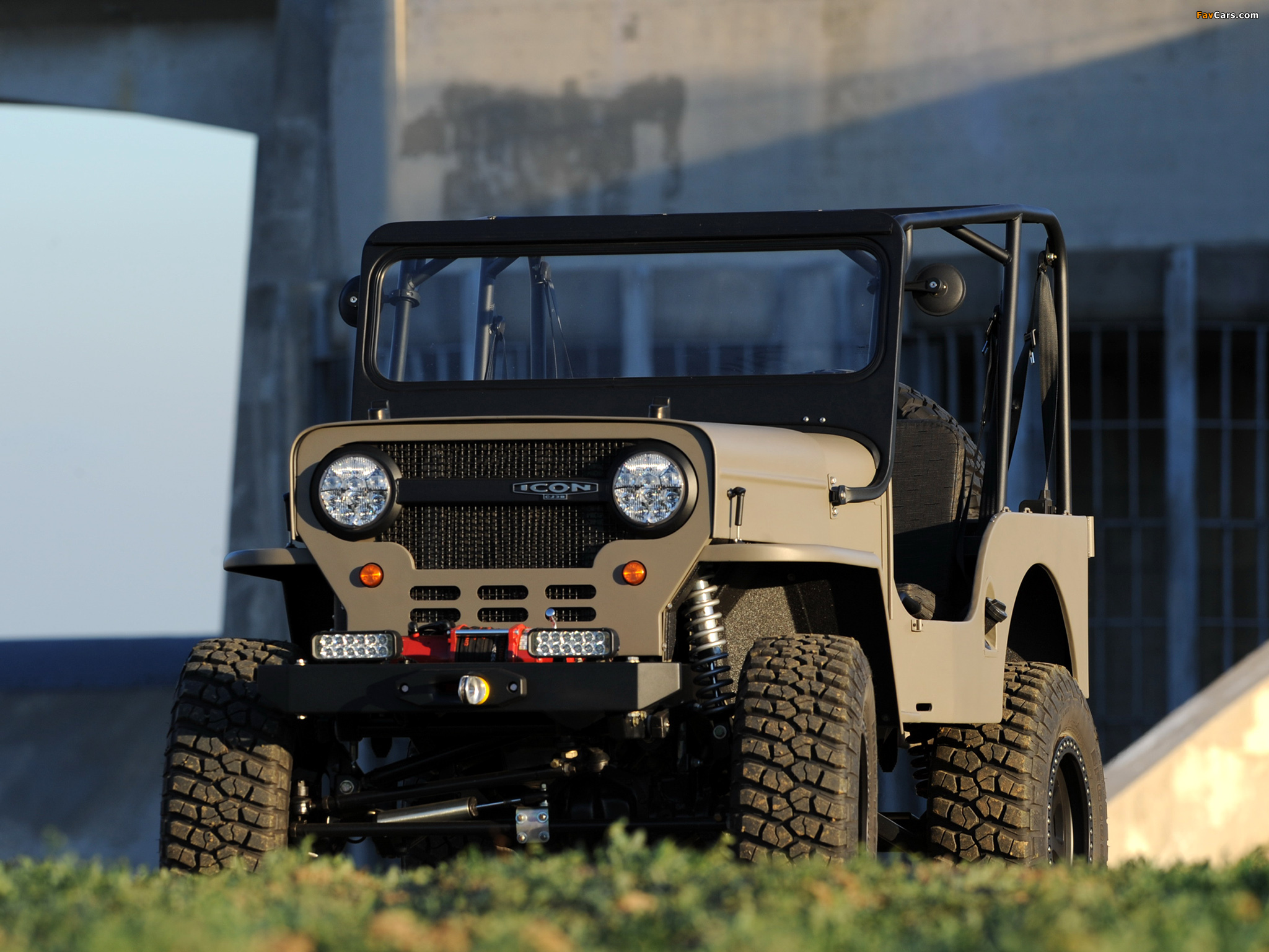 Pictures of ICON Jeep CJ-3B 2010 (2048 x 1536)