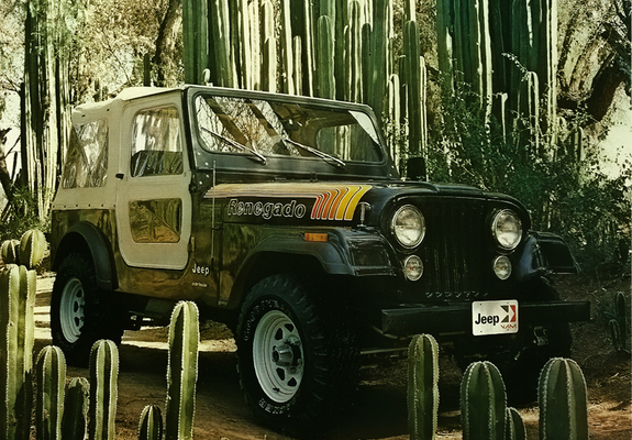 VAM Jeep CJ-7 Renegado 1983 wallpapers