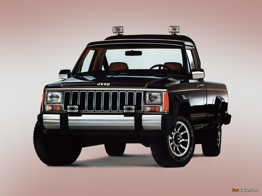 Pictures of Jeep Comanche (MJ) 1984–92 (1024 x 768)