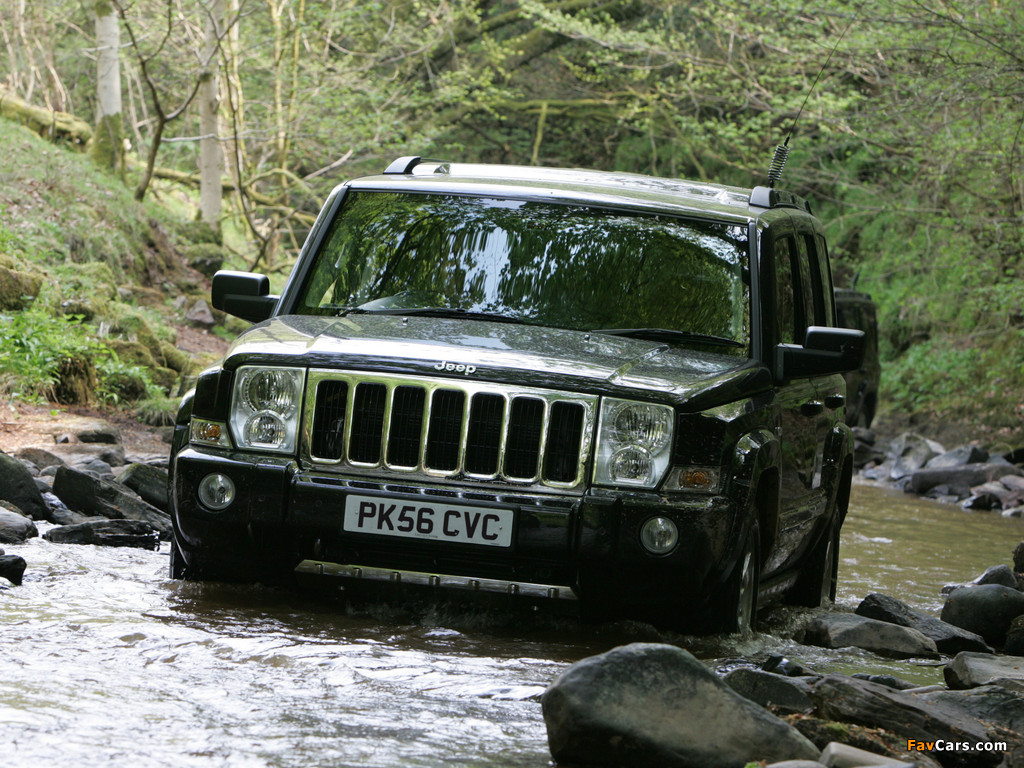 Images of Jeep Commander UK-spec (XK) 2005–10 (1024 x 768)