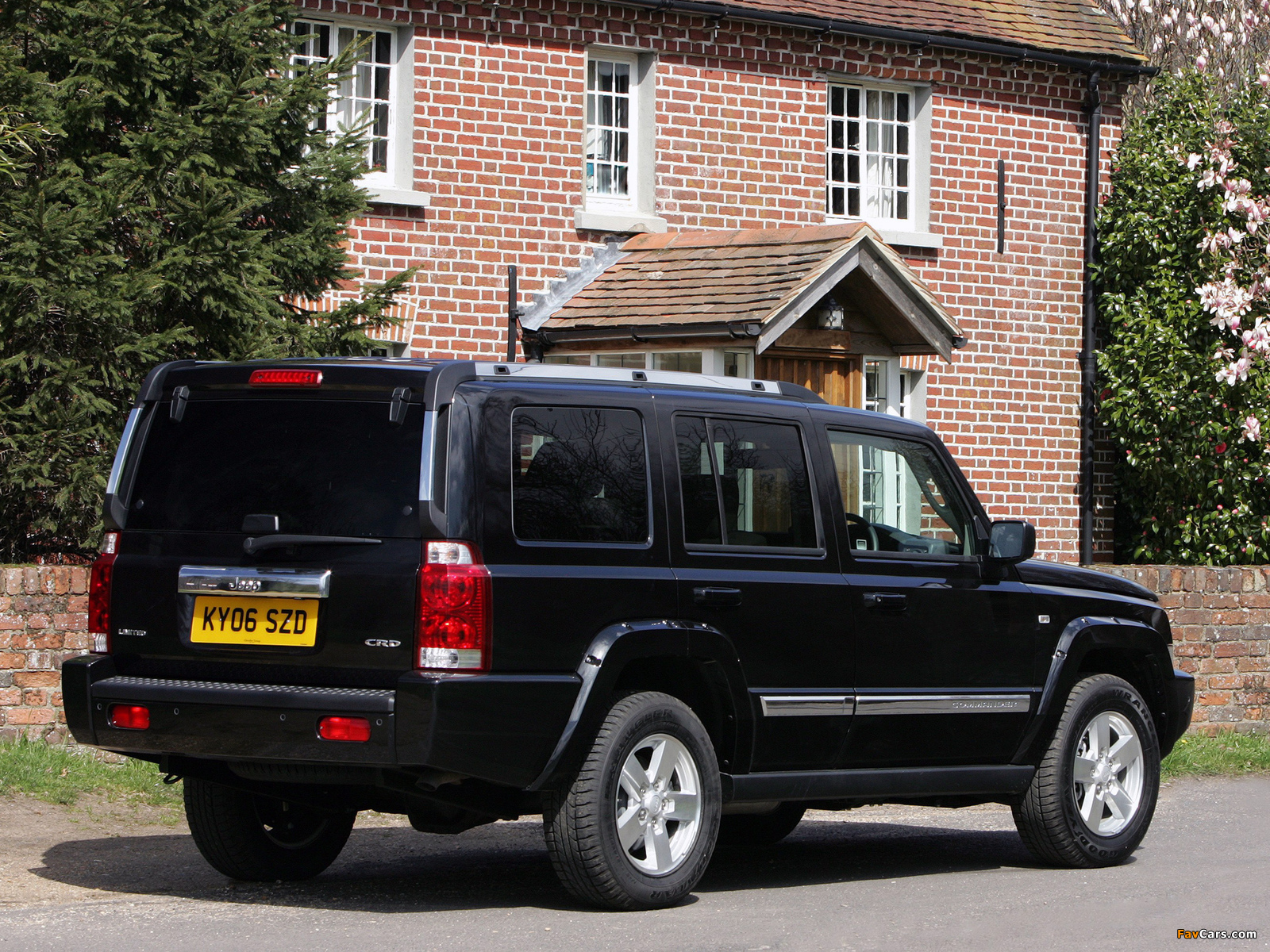 Images of Jeep Commander UK-spec (XK) 2005–10 (1600 x 1200)