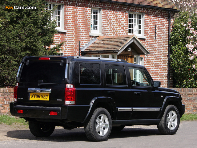 Images of Jeep Commander UK-spec (XK) 2005–10 (640 x 480)