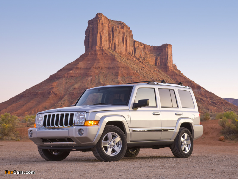 Images of Jeep Commander Limited (XK) 2005–10 (800 x 600)