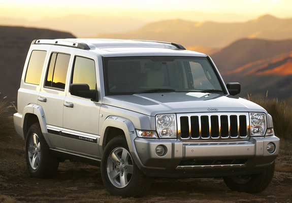 Images of Jeep Commander Limited ZA-spec (XK) 2006–09