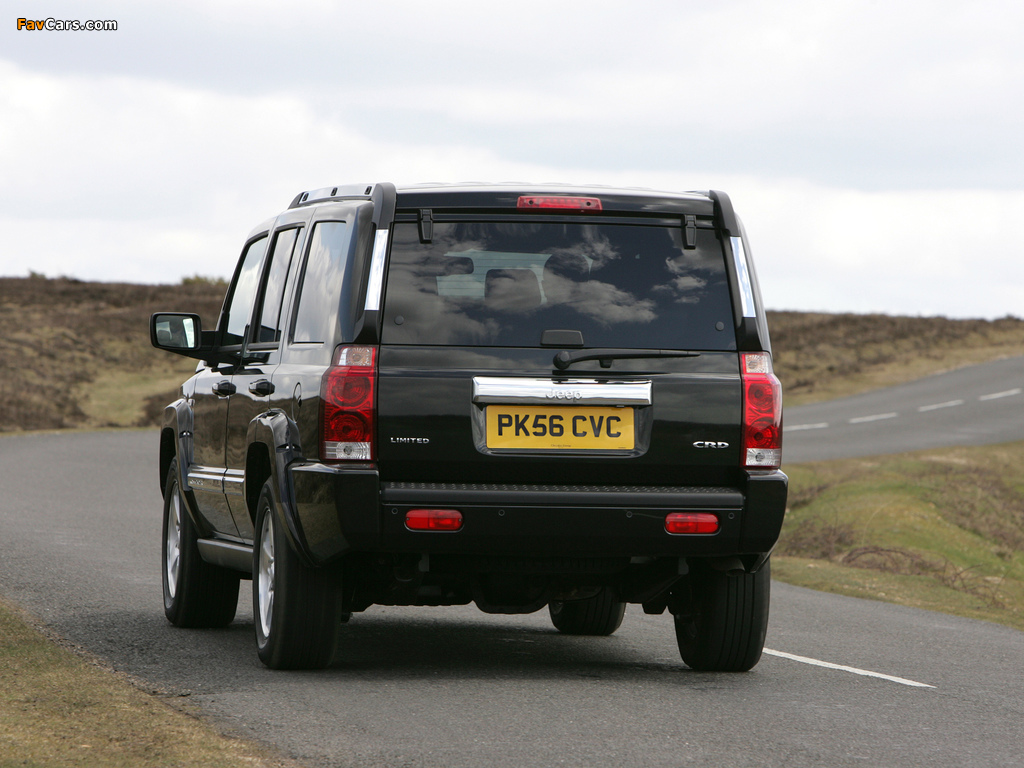 Jeep Commander UK-spec (XK) 2005–10 photos (1024 x 768)