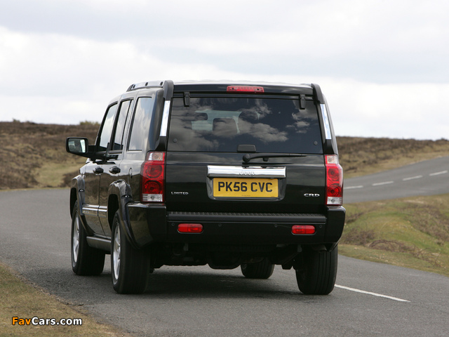 Jeep Commander UK-spec (XK) 2005–10 photos (640 x 480)