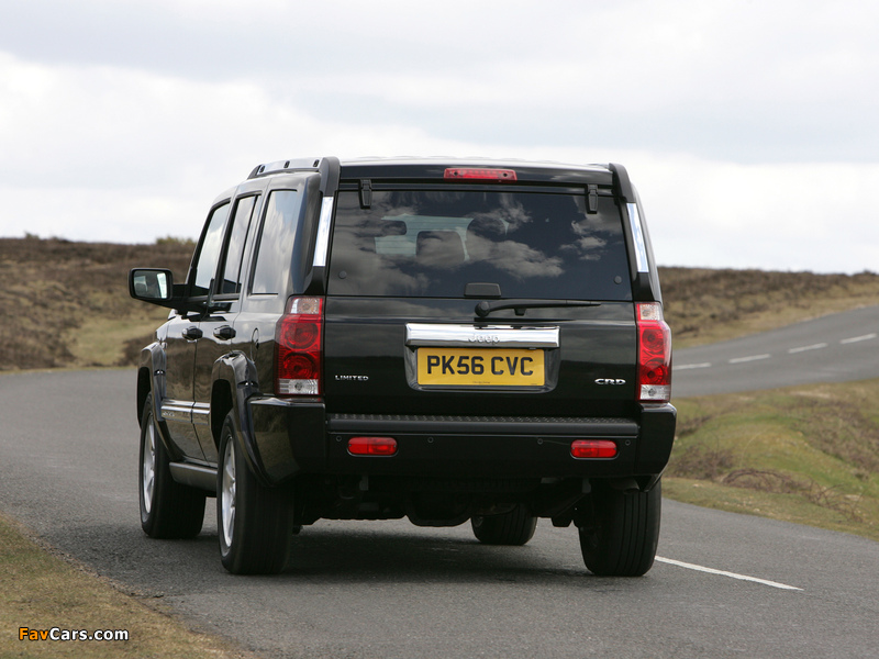 Jeep Commander UK-spec (XK) 2005–10 photos (800 x 600)