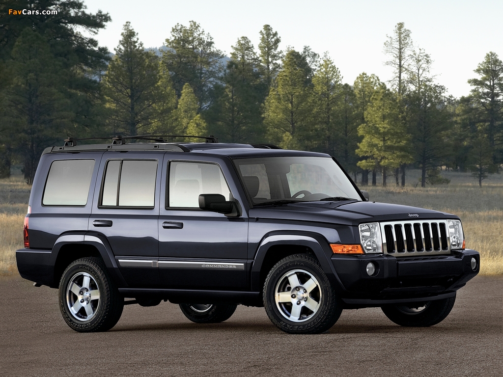 Jeep Commander Limited (XK) 2005–10 pictures (1024 x 768)