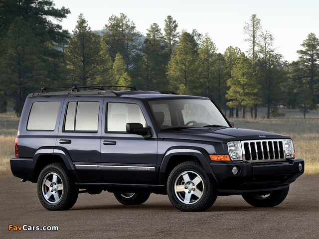 Jeep Commander Limited (XK) 2005–10 pictures (640 x 480)
