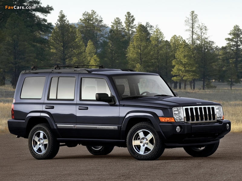 Jeep Commander Limited (XK) 2005–10 pictures (800 x 600)