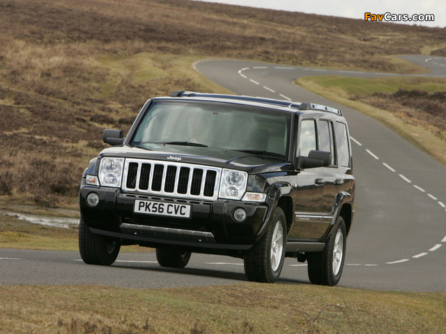 Jeep Commander UK-spec (XK) 2005–10 pictures (640 x 480)