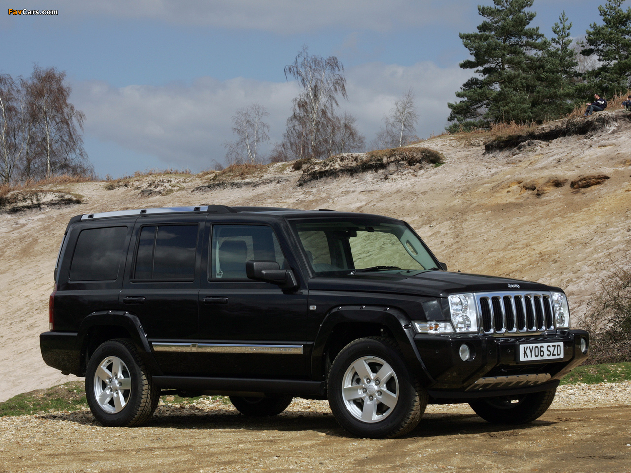 Jeep Commander UK-spec (XK) 2005–10 wallpapers (1280 x 960)