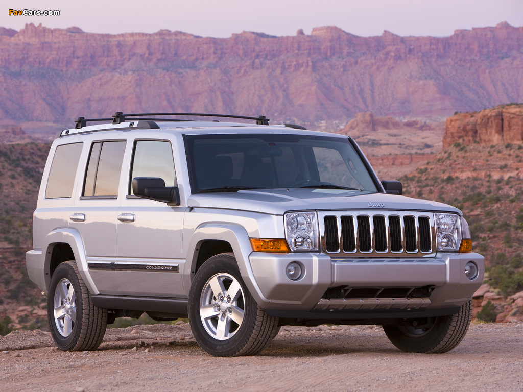 Jeep Commander Limited (XK) 2005–10 wallpapers (1024 x 768)