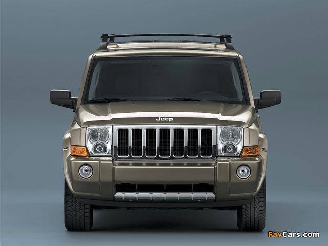 Jeep Commander Limited (XK) 2005–10 wallpapers (640 x 480)