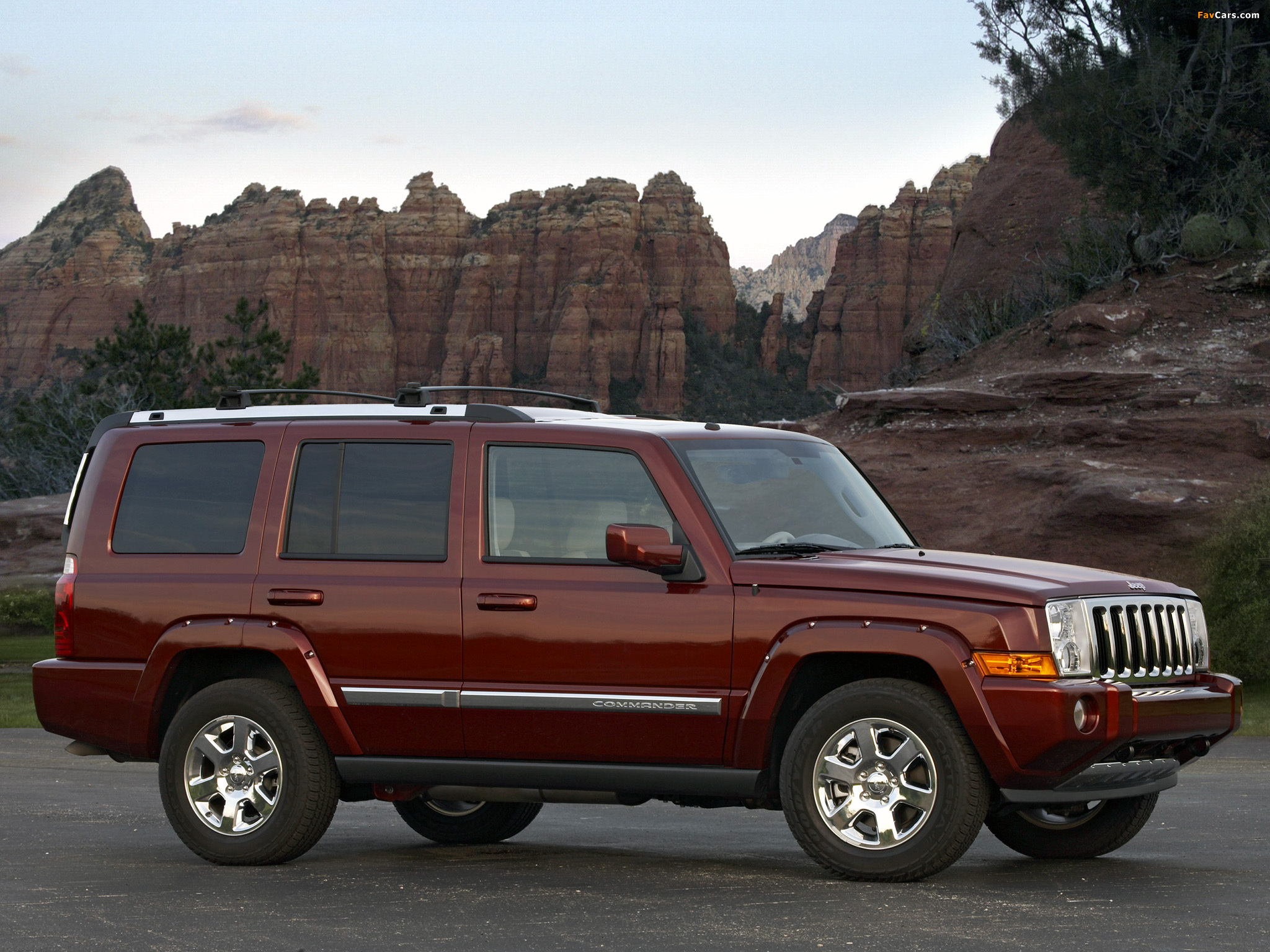 Jeep Commander Overland (XK) 2008–09 photos (2048 x 1536)