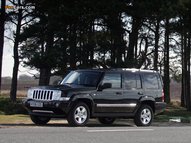 Photos of Jeep Commander UK-spec (XK) 2005–10 (640 x 480)