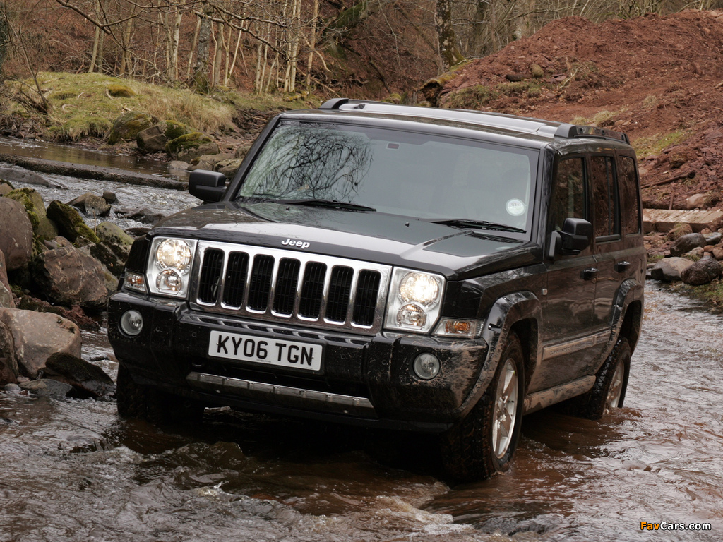 Photos of Jeep Commander UK-spec (XK) 2005–10 (1024 x 768)