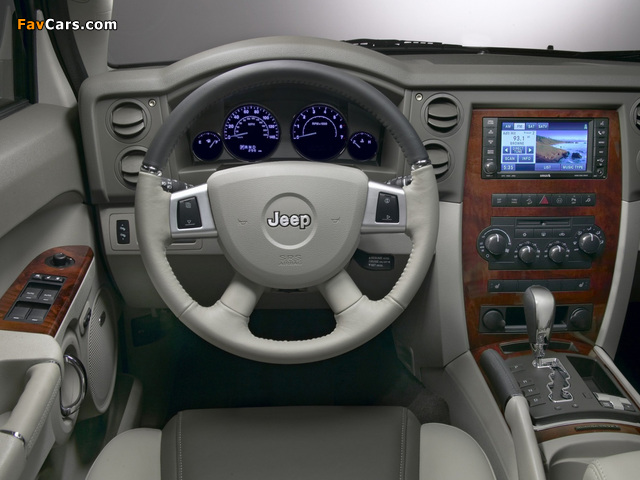 Photos of Jeep Commander Overland (XK) 2008–09 (640 x 480)