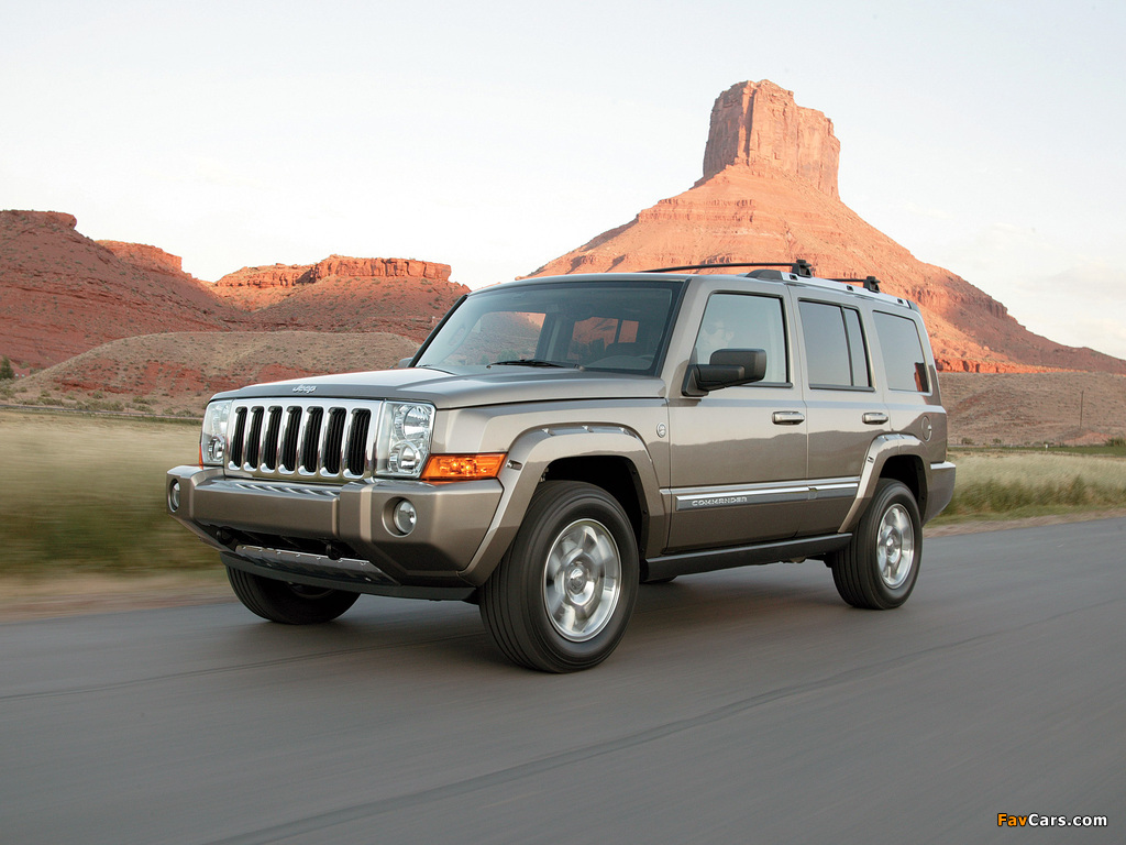 Pictures of Jeep Commander Limited (XK) 2005–10 (1024 x 768)