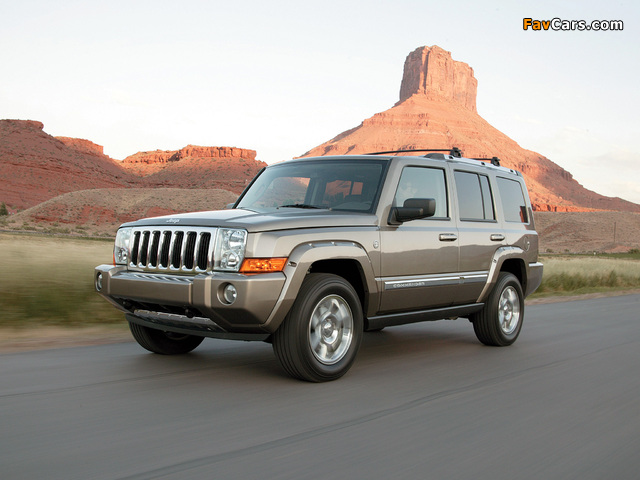 Pictures of Jeep Commander Limited (XK) 2005–10 (640 x 480)