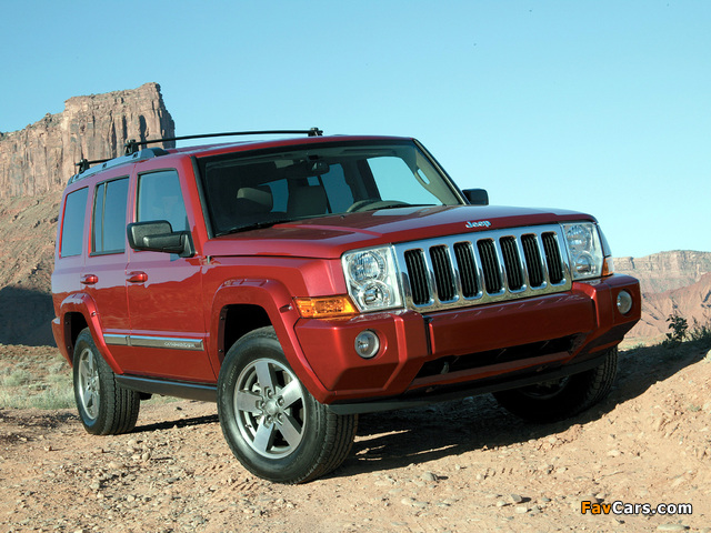 Pictures of Jeep Commander Limited (XK) 2005–10 (640 x 480)