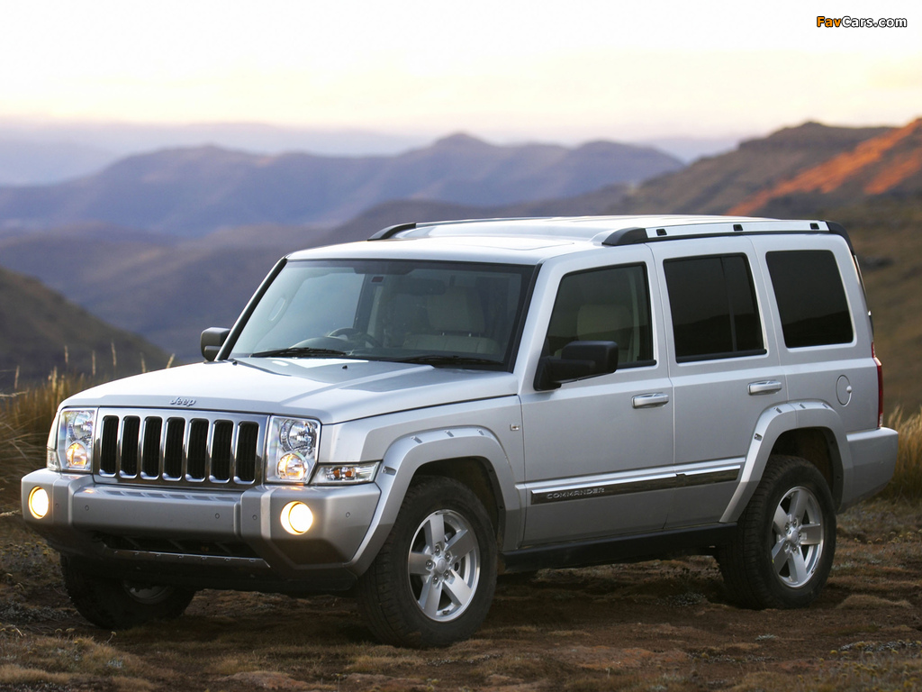 Pictures of Jeep Commander Limited ZA-spec (XK) 2006–09 (1024 x 768)