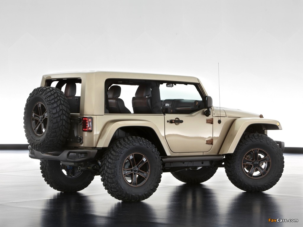 Images of Jeep Wrangler Flattop Concept (JK) 2013 (1024 x 768)