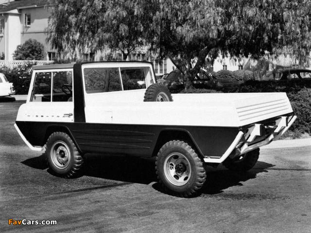Kaiser-Willys Jeep Wide-Trac Concept by Crown Coach 1960 pictures (640 x 480)