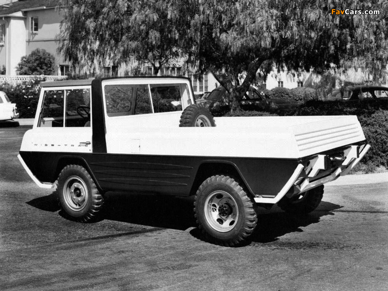 Kaiser-Willys Jeep Wide-Trac Concept by Crown Coach 1960 pictures (800 x 600)